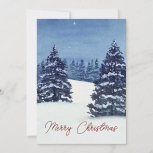 Weihnachtsbaumkarte Feiertagskarte