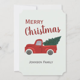 Weihnachtsbaumkarte Karte