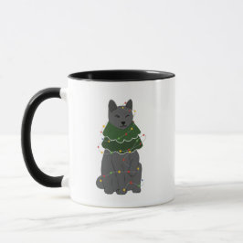 Weihnachtsbaumkatze Tasse
