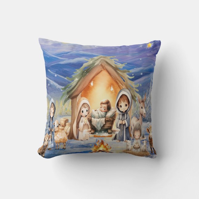 Weihnachtsbaumkissen Kissen (Vorderseite)