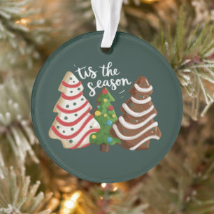 Weihnachtsbaumkuchen Die Zeit Ist Da Xmas Ferien Ornament