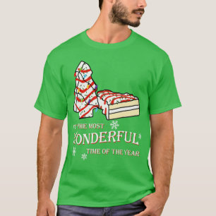 Weihnachtsbaumkuchen ist die wunderbarste Zeit T-Shirt