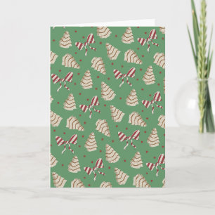 Weihnachtsbaumkuchen Karte
