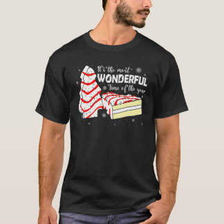 Weihnachtsbaumkuchen Zeit des Jahres Matching Fami T-Shirt