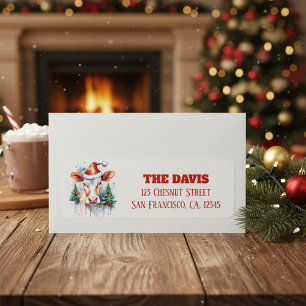 Weihnachtsbaumkuh - Rücksendeadresse