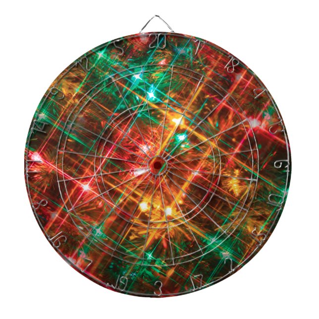 Weihnachtsbaumlichter Dartscheibe (vorne)