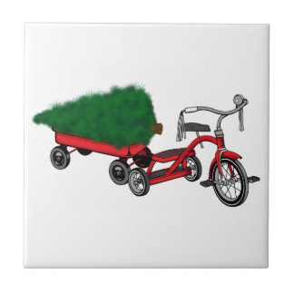 Weihnachtsbaumlieferung Fliese