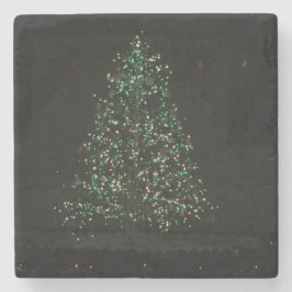 Weihnachtsbaummagie Steinuntersetzer
