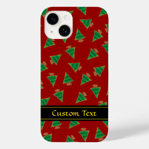 Weihnachtsbaummuster Case-Mate iPhone 14 Hülle