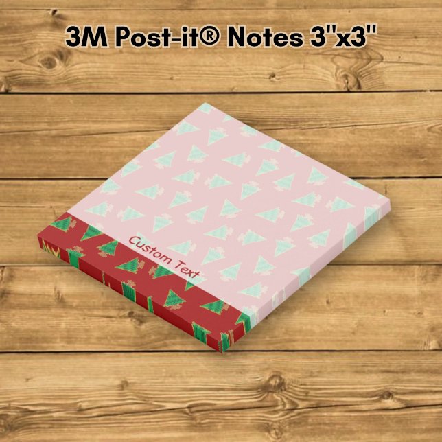 Weihnachtsbaummuster Post-it Klebezettel (Von Creator hochgeladen)