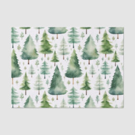 Weihnachtsbaummuster Seidenpapier