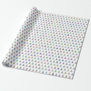 Weihnachtsbaumpapier Geschenkpapier