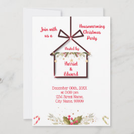 WeihnachtsbaumParty Einladung