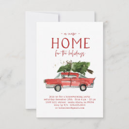 WeihnachtsbaumParty Einladung