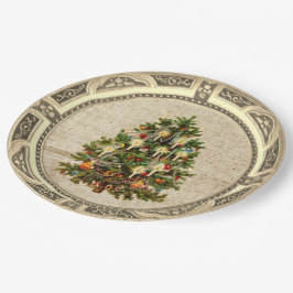 Weihnachtsbaumplatten Pappteller
