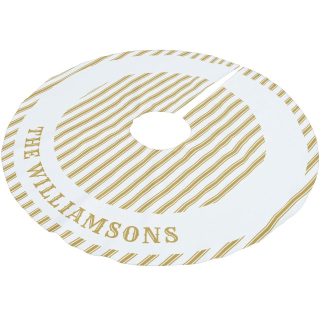 Weihnachtsbaumrock Polyester Weihnachtsbaumdecke (Schrägansicht)