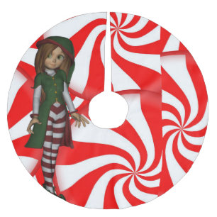 Weihnachtsbaumrock Polyester Weihnachtsbaumdecke