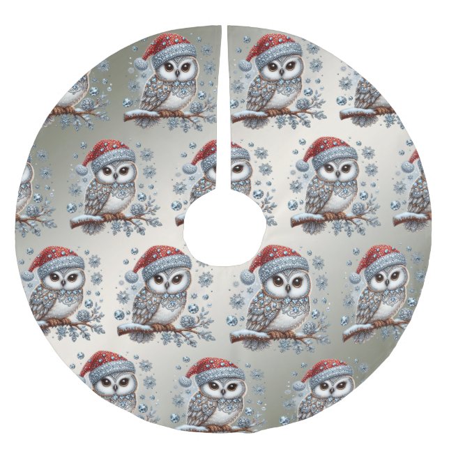 Weihnachtsbaumrock Polyester Weihnachtsbaumdecke (Vorderseite)