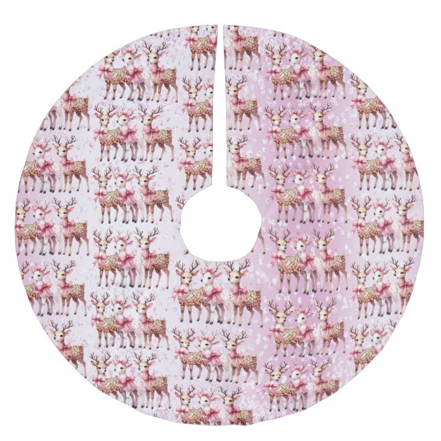 Weihnachtsbaumrock Polyester Weihnachtsbaumdecke (Vorderseite)