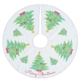 Weihnachtsbaumrock Polyester Weihnachtsbaumdecke