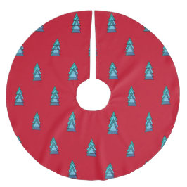 Weihnachtsbaumrock von dalDesignNZ Polyester Weihnachtsbaumdecke