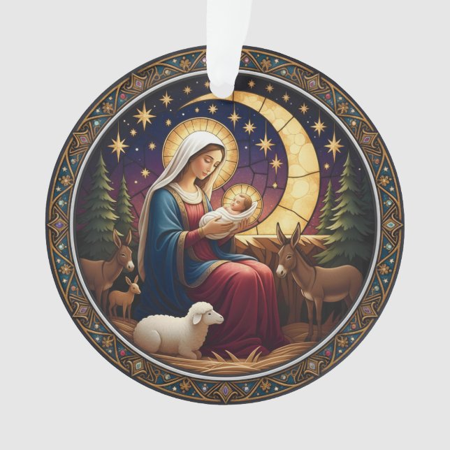 Weihnachtsbaumschmuck – Doppelseitig Ornament (Vorderseite)