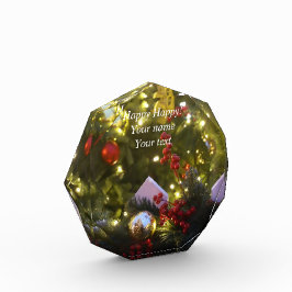 Weihnachtsbaumschmuck Fotoblock