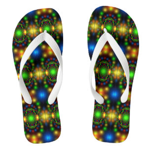 Weihnachtsbaumschmuck Fraktal-Design Flip Flops
