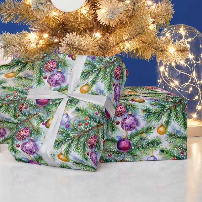 Weihnachtsbaumschmuck Geschenkpapier (Feiertage)