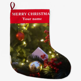 Weihnachtsbaumschmuck Großer Weihnachtsstrumpf