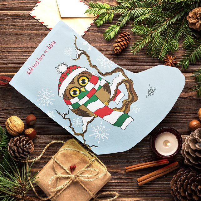 Weihnachtsbaumschmuck Großer Weihnachtsstrumpf (Von Creator hochgeladen)