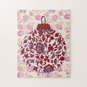 Weihnachtsbaumschmuck im Vintage-Stil-Puzzle