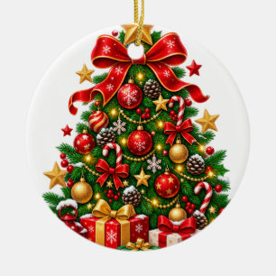 Weihnachtsbaumschmuck Keramik Ornament