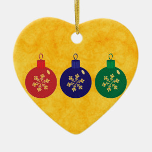 Weihnachtsbaumschmuck Keramikornament