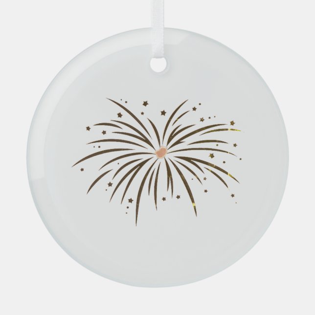 Weihnachtsbaumschmuck Kunst und Design Ornament Aus Glas (Vorderseite)