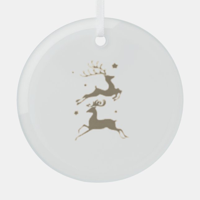 Weihnachtsbaumschmuck Kunst und Design Ornament Aus Glas (Vorderseite)
