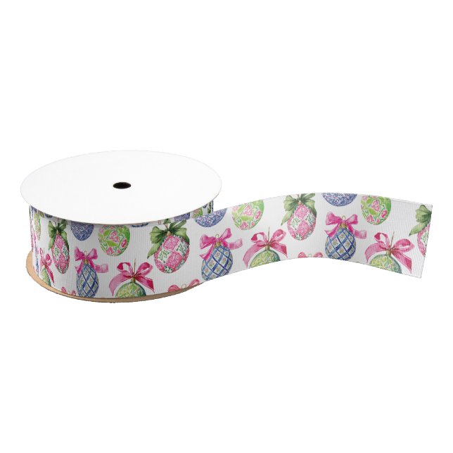 Weihnachtsbaumschmuck Ripsband (Spule)