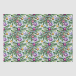 Weihnachtsbaumschmuck Seidenpapier
