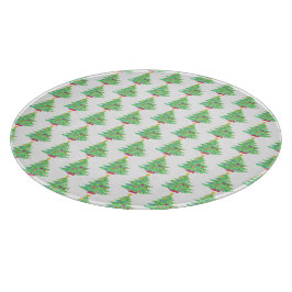 Weihnachtsbaumschneider Schneidebrett