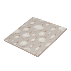 Weihnachtsbaumspielzeug mit Ornament Fliese
