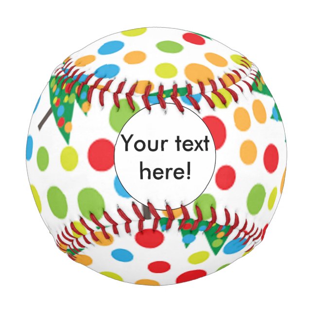 Weihnachtsbaumstruktur Baseball (Vorderseite)