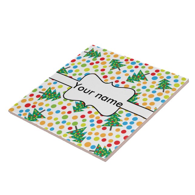 Weihnachtsbaumstruktur Fliese (Seite)