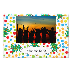 Weihnachtsbaumstruktur Fotodruck