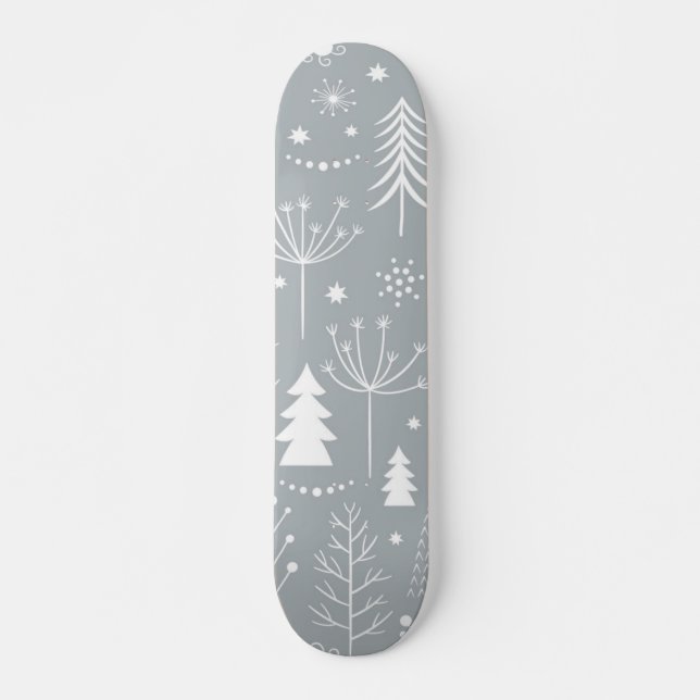Weihnachtsbaumstruktur Skateboard (Vorne)
