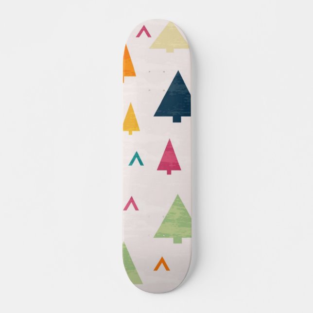 Weihnachtsbaumstruktur Skateboard (Vorne)