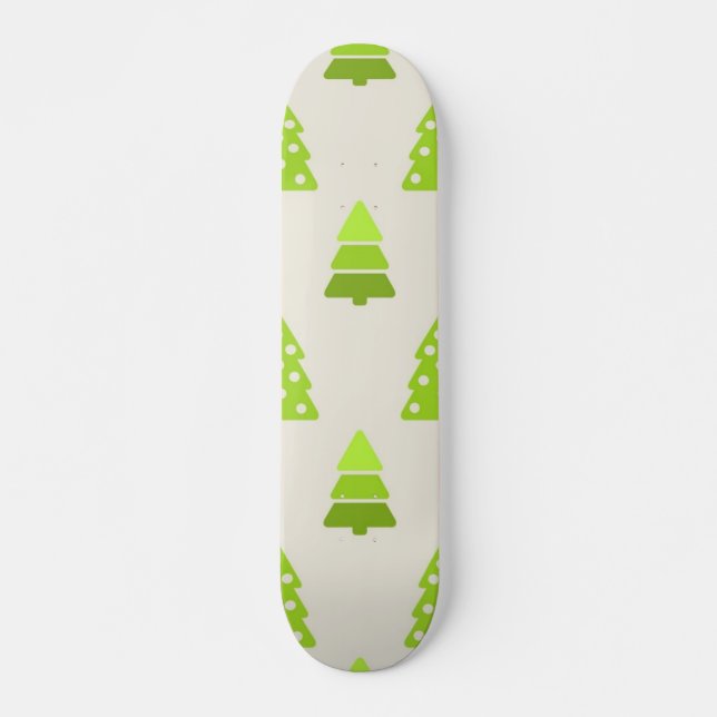 Weihnachtsbaumstruktur Skateboard (Vorne)