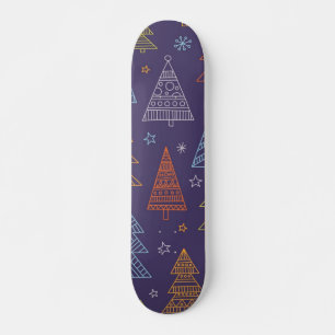 Weihnachtsbaumstruktur Skateboard