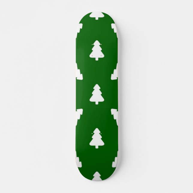 Weihnachtsbaumstruktur Skateboard (Vorne)