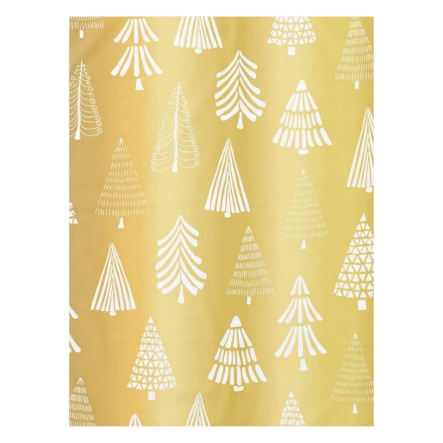 Weihnachtsbaumstruktur Tischdecke (Vorderseite)
