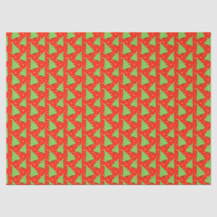 Weihnachtsbaumteppich Seidenpapier